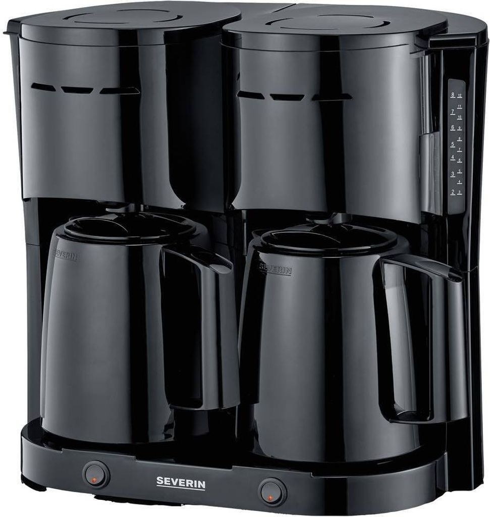 SEVERIN KA 9314 Kaffeemaschine Weiß Fassungsvermögen Tassen Obrázek produktu 
