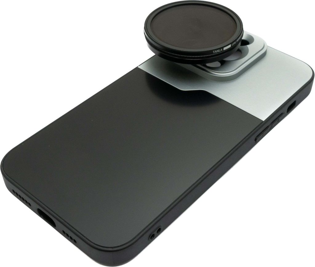 SYSTEM-S CPL Filter 52 mm Circular Polarizer Linse mit Gewinde Hülle für iPhone 14 Pro Max