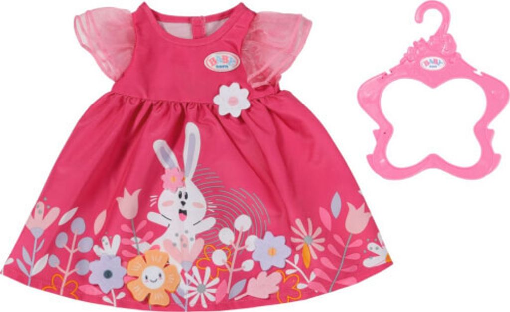 BABY born Kleid Blümchen 43cm Produktbild 4