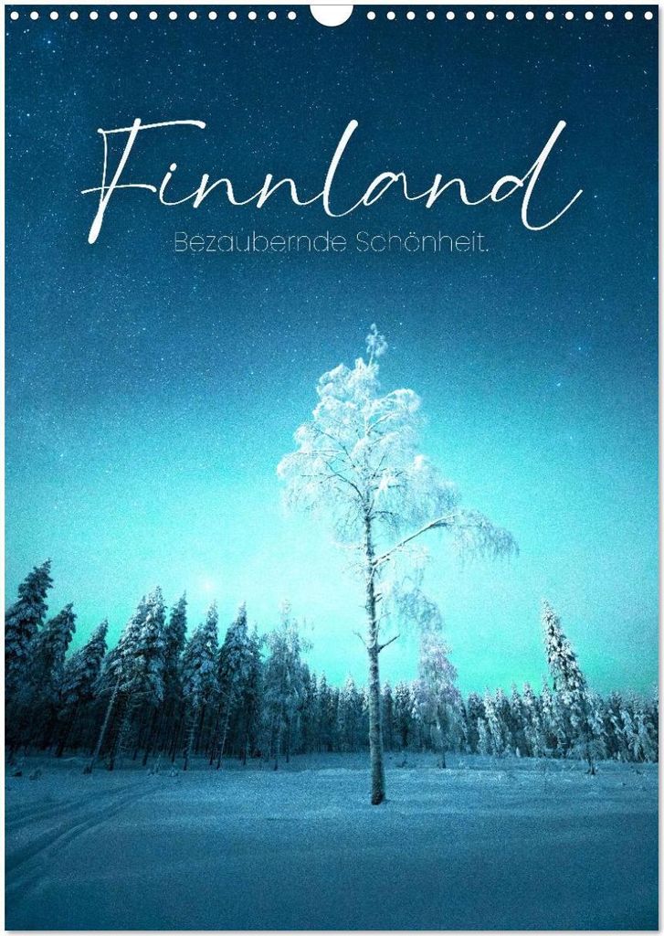 Finnland - Bezaubernde Schönheit. (Wandkalender 2026 DIN A3 hoch), CALVENDO Monatskalender