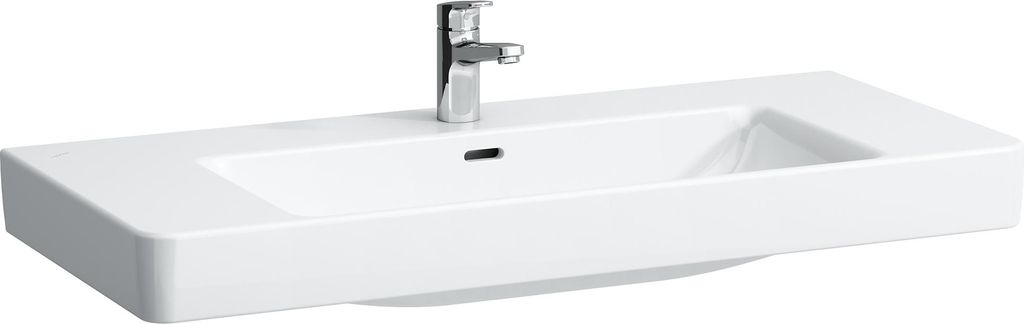 LAUFEN PRO S Waschtisch, 3 Hahnlöcher, mit Überlauf, 1050x460mm, H8139660001081
