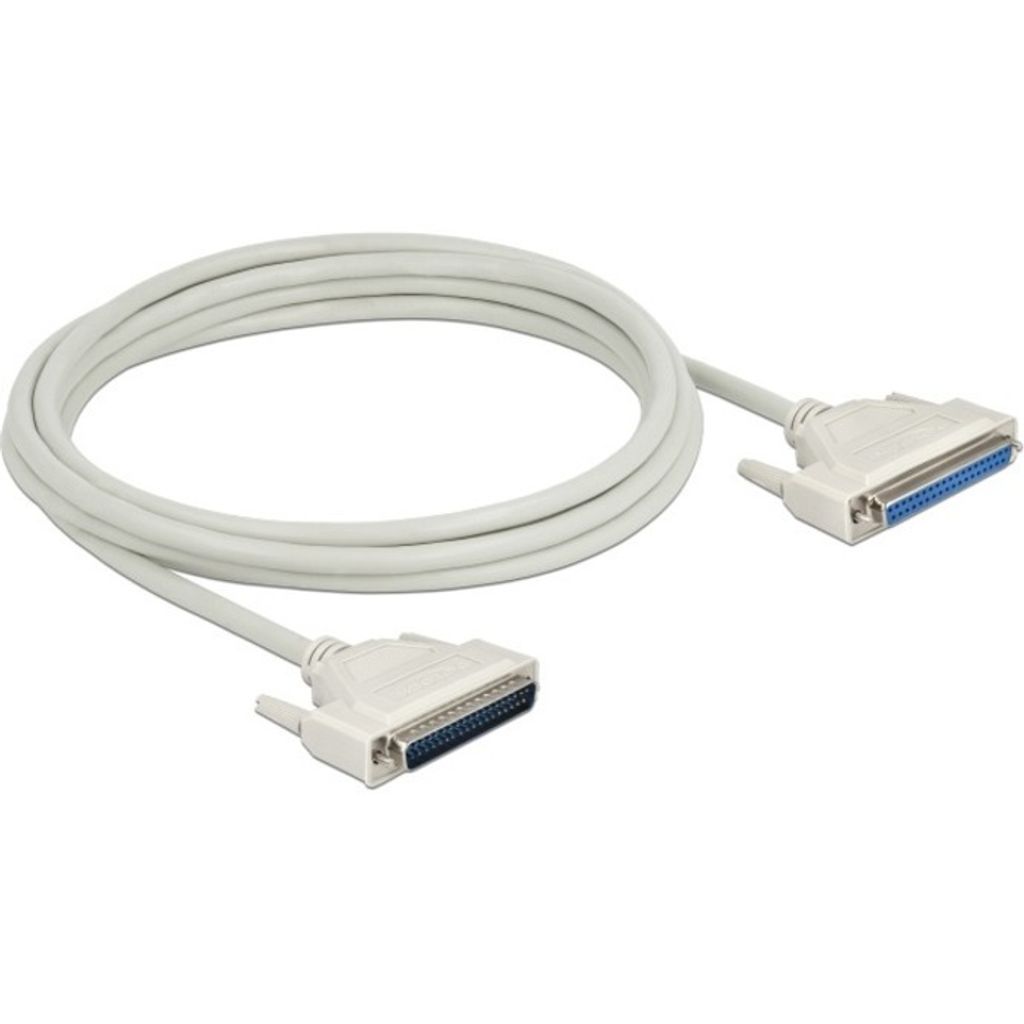 DELOCK Serielles Kabel D-Sub 37 Stecker zu Buchse 3 m