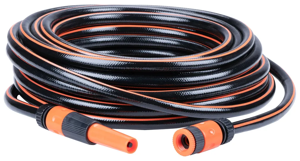 Tuyau d'arrosage 20m idéal pour jardin et lavage auto avec kit complet