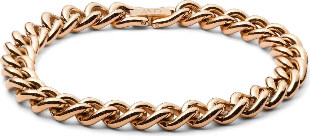 Bracelet Daniel Wellington Chunky Rosé : Alliez Solidité et Féminité