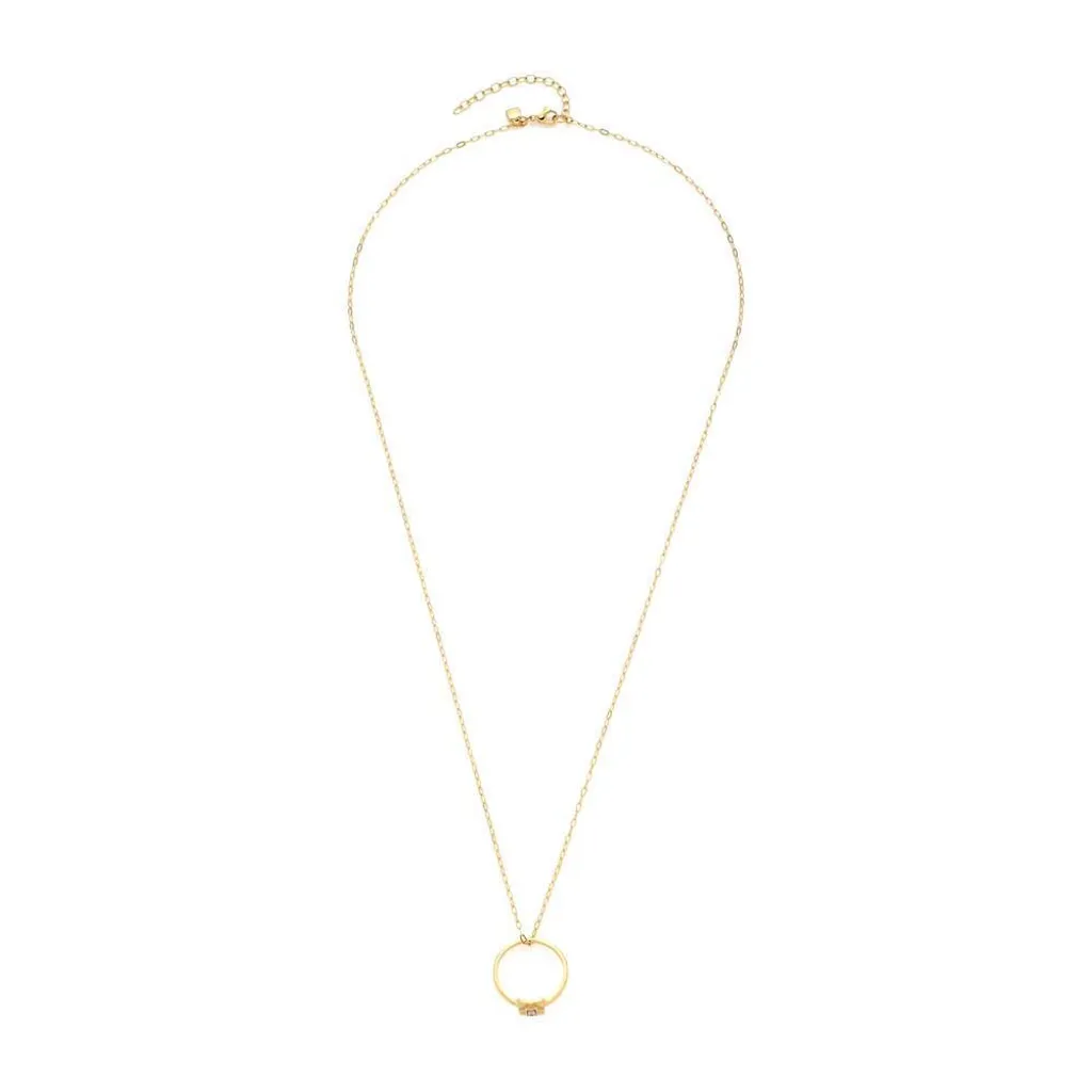 Collier maille dorée pour femme Leonardo Leda Ciao en acier robuste