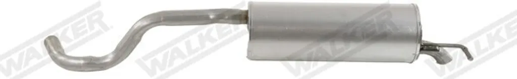 Silencieux arrière WALKER 24059 pour réparer l'échappement Skoda Roomster