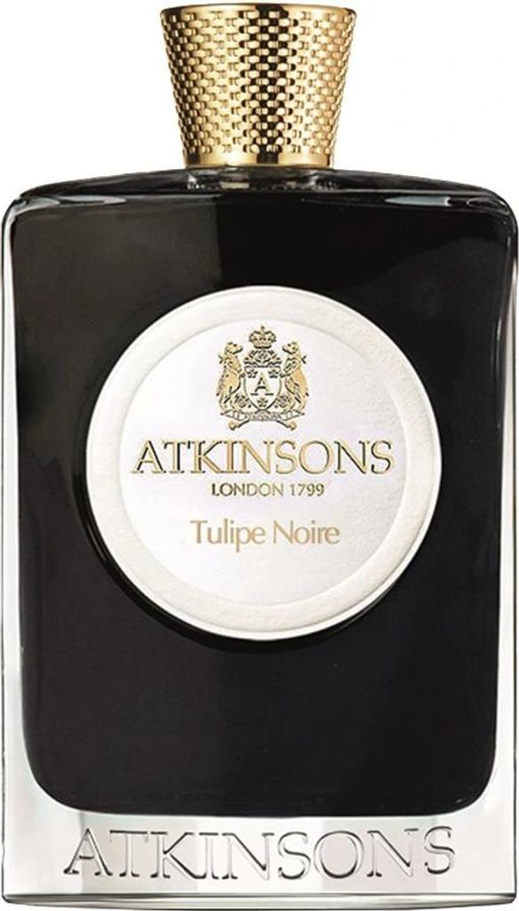 A bottle of Atkinsons Tulipe Noire Eau De Parfum.