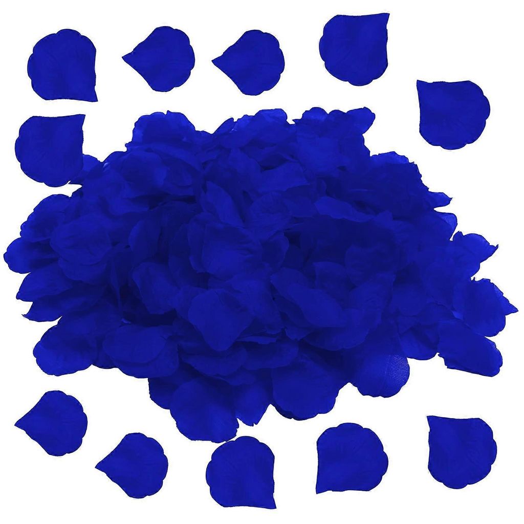 FÜLLUNG mit künstlichen Rosenblättern für Künstliche Rosenblätter Marineblau Artificial Leaves for Roses für Anlässe wie Heiratsan 500 Stück