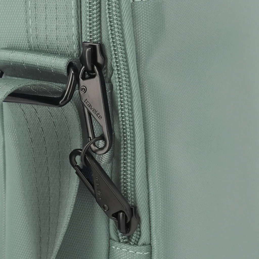 Travelite Workfloow Crossbody Bag Sage Menta - Nylon Riciclato 2L - 6