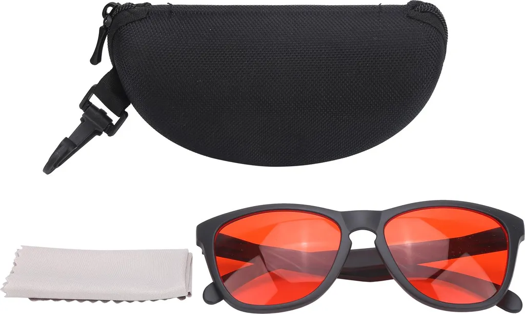 Lunettes daltoniennes correction rouge-vert monture intégrale unisexe