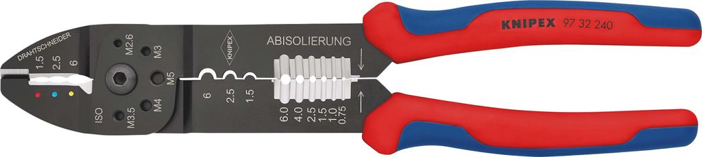 Knipex 97 32 240, Crimpwerkzeug Produktbild 