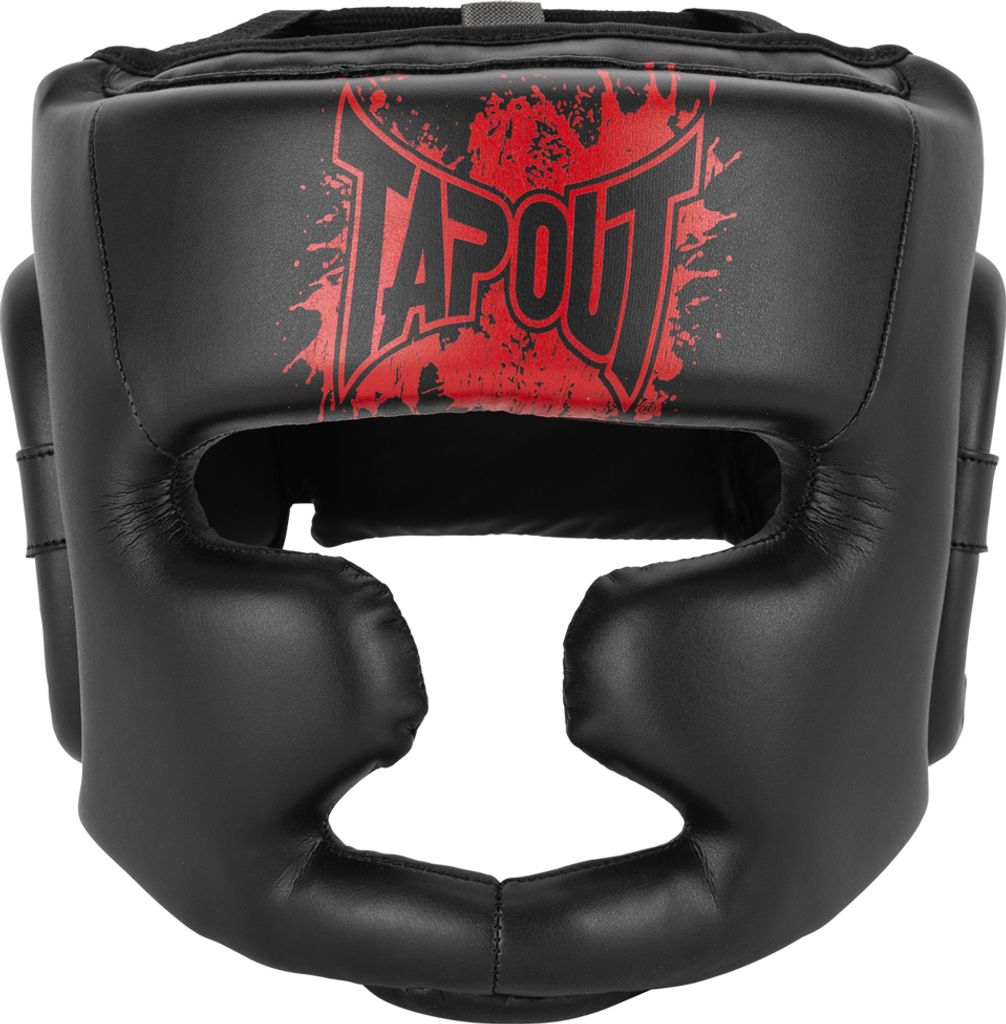 Kopfschutz aus Kunstleder EASTVALE Black/Red L/XL Tapout