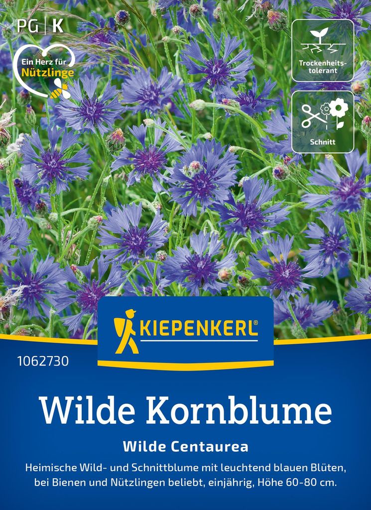 Wilde Kornblume Kiepenkerl Blumensamen Produktbild 