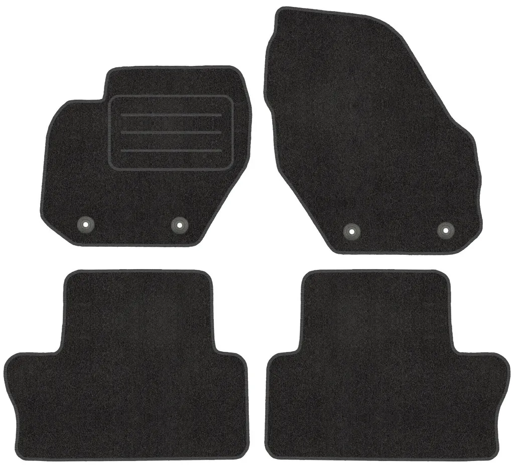Set Tappetini Auto per Volvo V70 III (07-16) Velluto Alta Densità