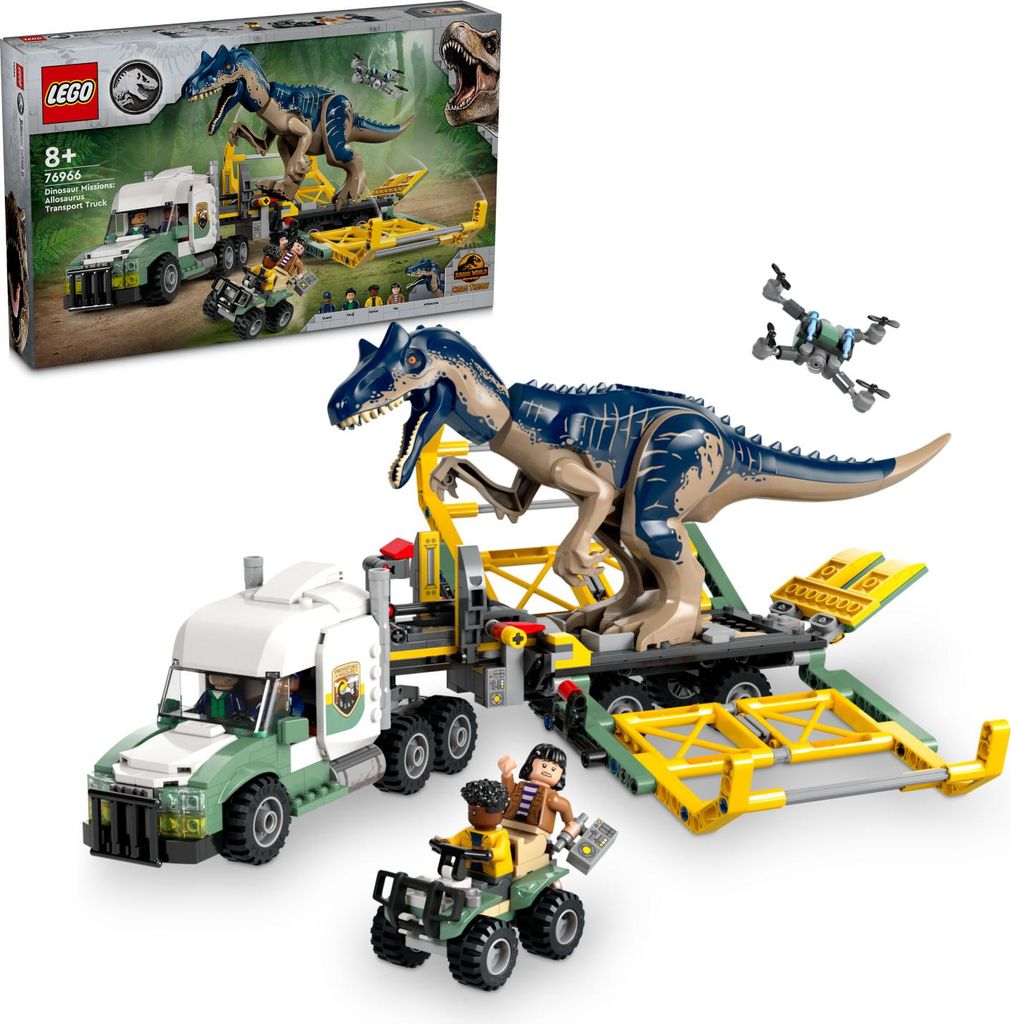Dinosaurusmissie: Transport van een Allosaurus Productafbeelding 