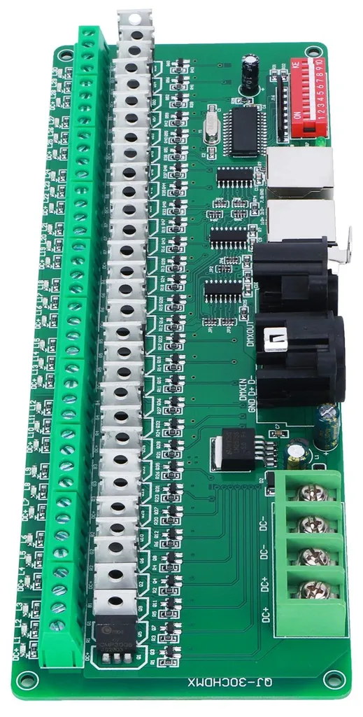 Contrôleur LED DMX 30 Canaux à Courant Constant pour Barres de Scène - 5