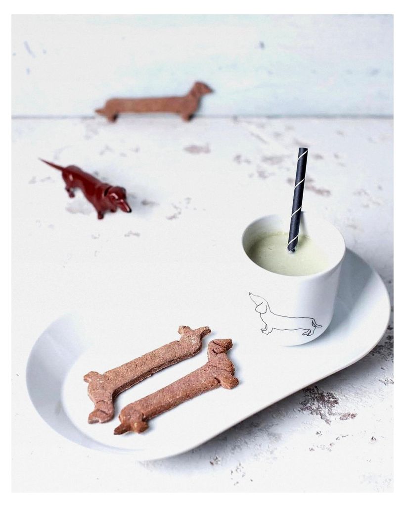 Längere Dackel-Ausstechform - Hundekeksausstecher, Dackel Plätzchenform, Detaillierter Keksausstecher, Geeignet für Fondant, Keksteig, Bastelton