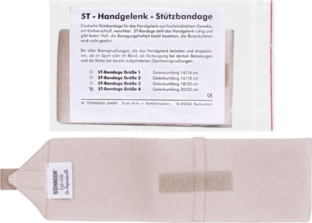 ST Handgelenk Stützbandage Größe 4