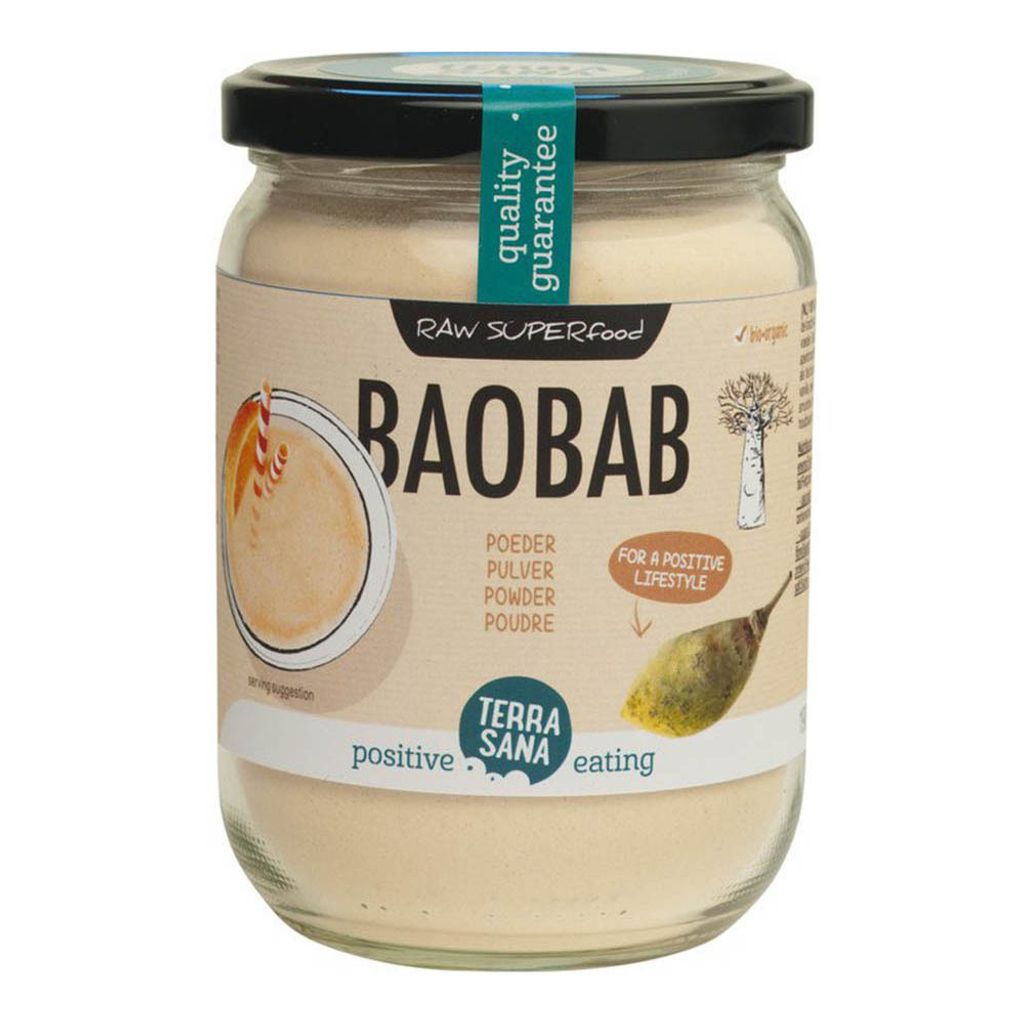 Baobab - Pulver 190g | TERRASANA Produktbild 
