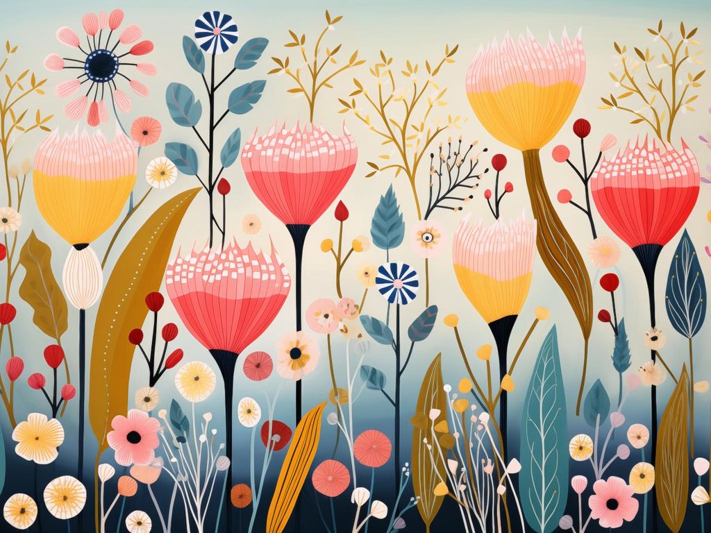 Plakat 40x30cm Traumgarten