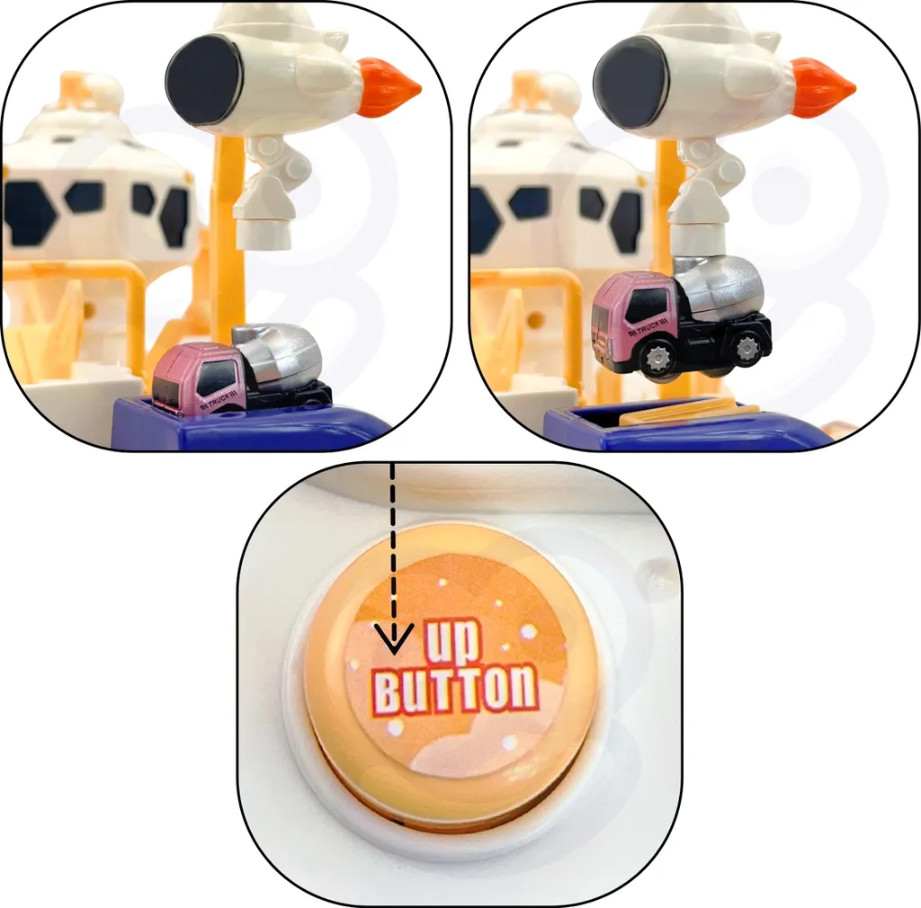 WOOPIE Circuit de Course Interactif Astronaute Aventure Spatiale