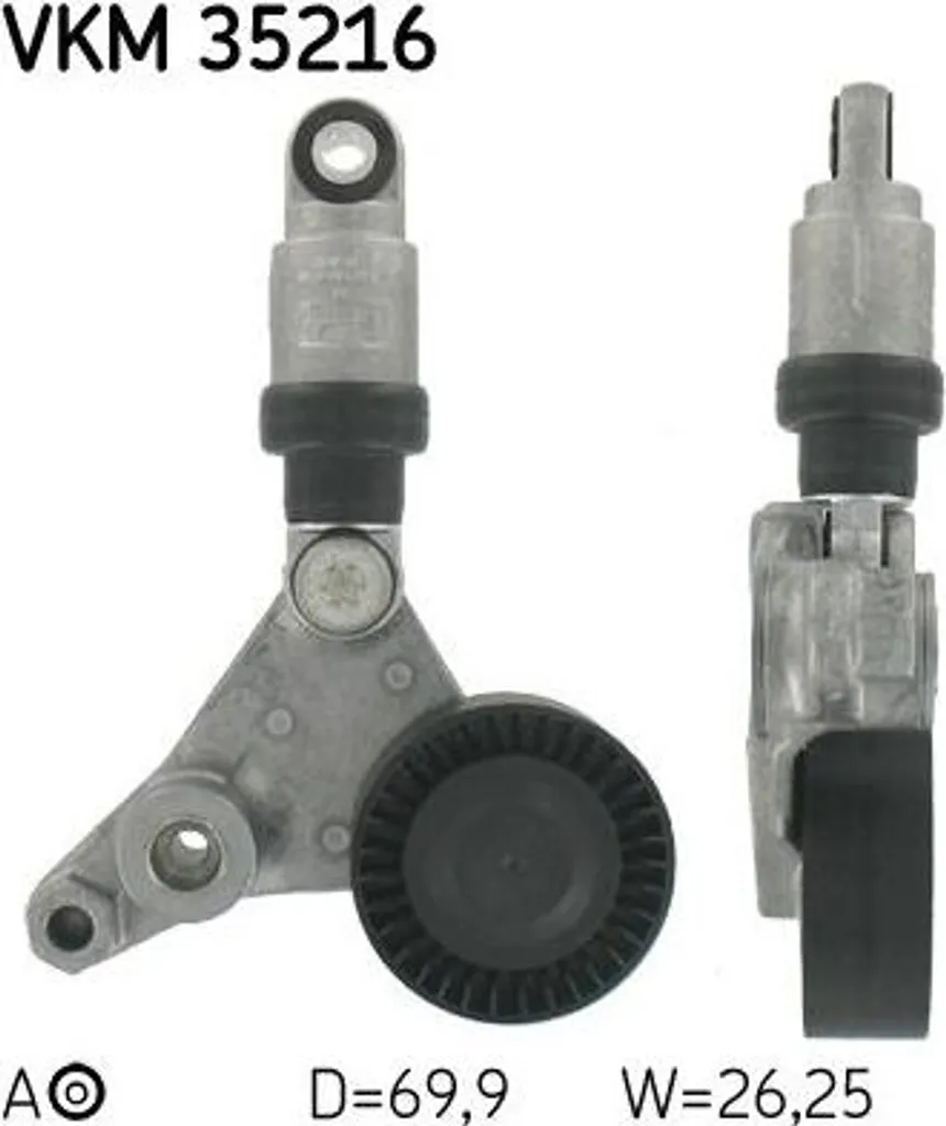Galet Tendeur de Courroie de Distribution SKF VKM 35216 pour Vectra