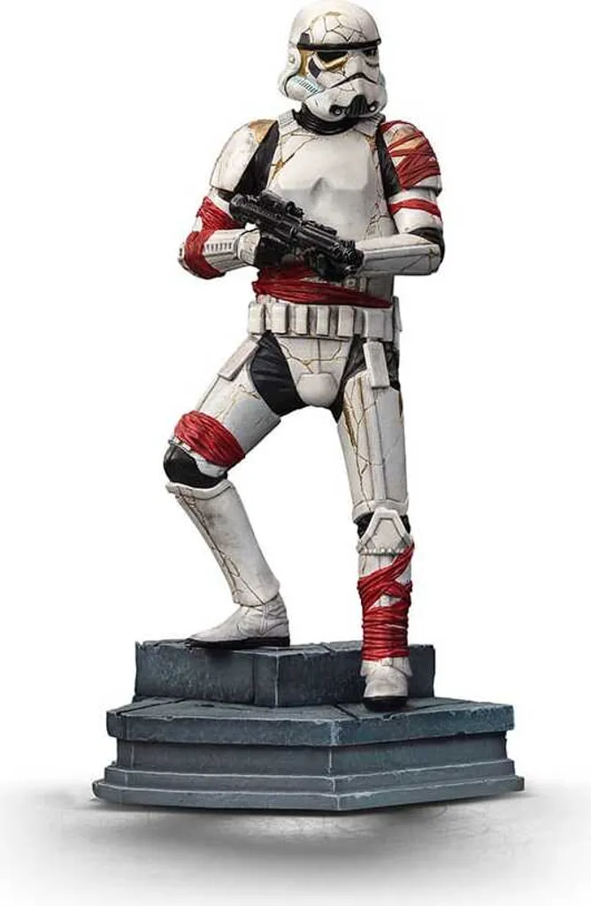 Statuette Star Wars Ahsoka Zombie Trooper authentique Iron Studios 1/10