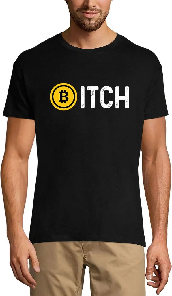 Herren Grafik T-Shirt Bitcoin-Blockchain-Währung - Grafik hodl – Bitcoin Blockchain Currency - Graphic Hodl – Öko-Verantwortlich Vintage Jahr...