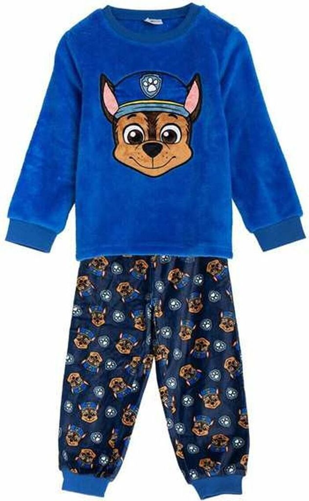 Langarm Paw Patrol Pyjama Dunkelblau 4 Jahre Disney Produktbild 