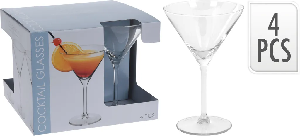 Set 4 Bicchieri Cocktail 260ml Vintage Coupe | Cocktail Party Pro