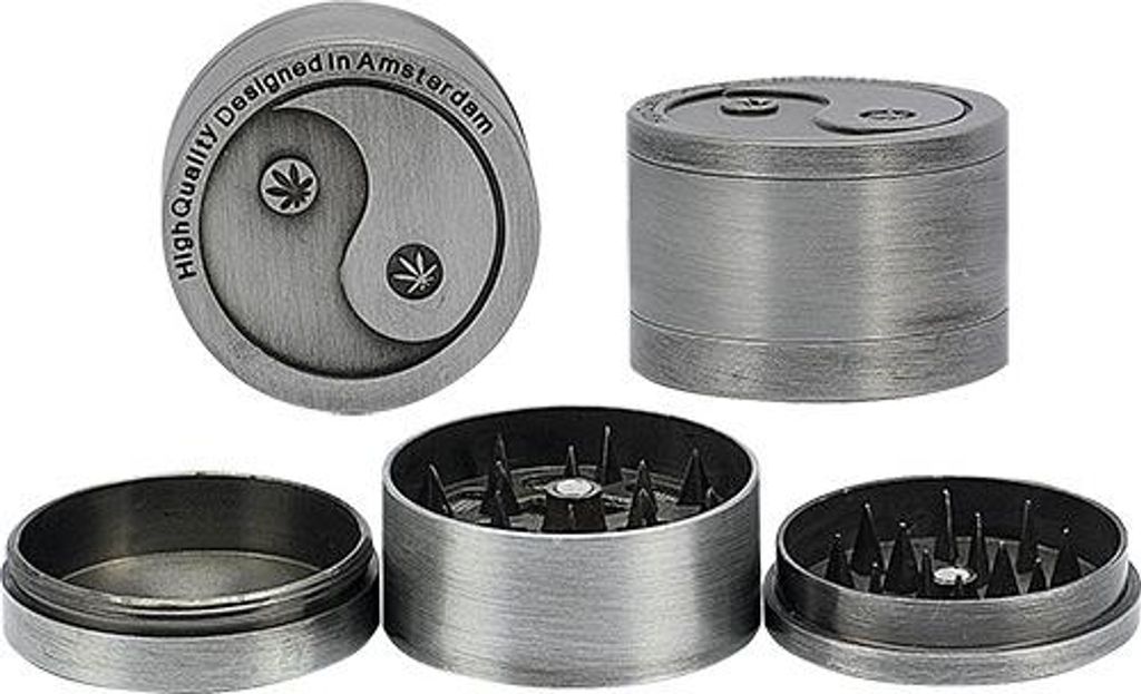 Ying Yang 3-teiliger Metallgrinder Produktbild 