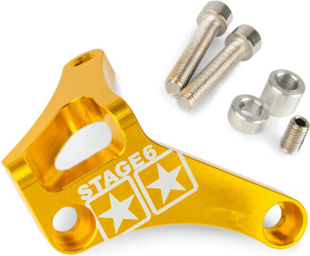 Embout de levier d'embrayage jaune pour moteur Minarelli AM6 de mécaboite