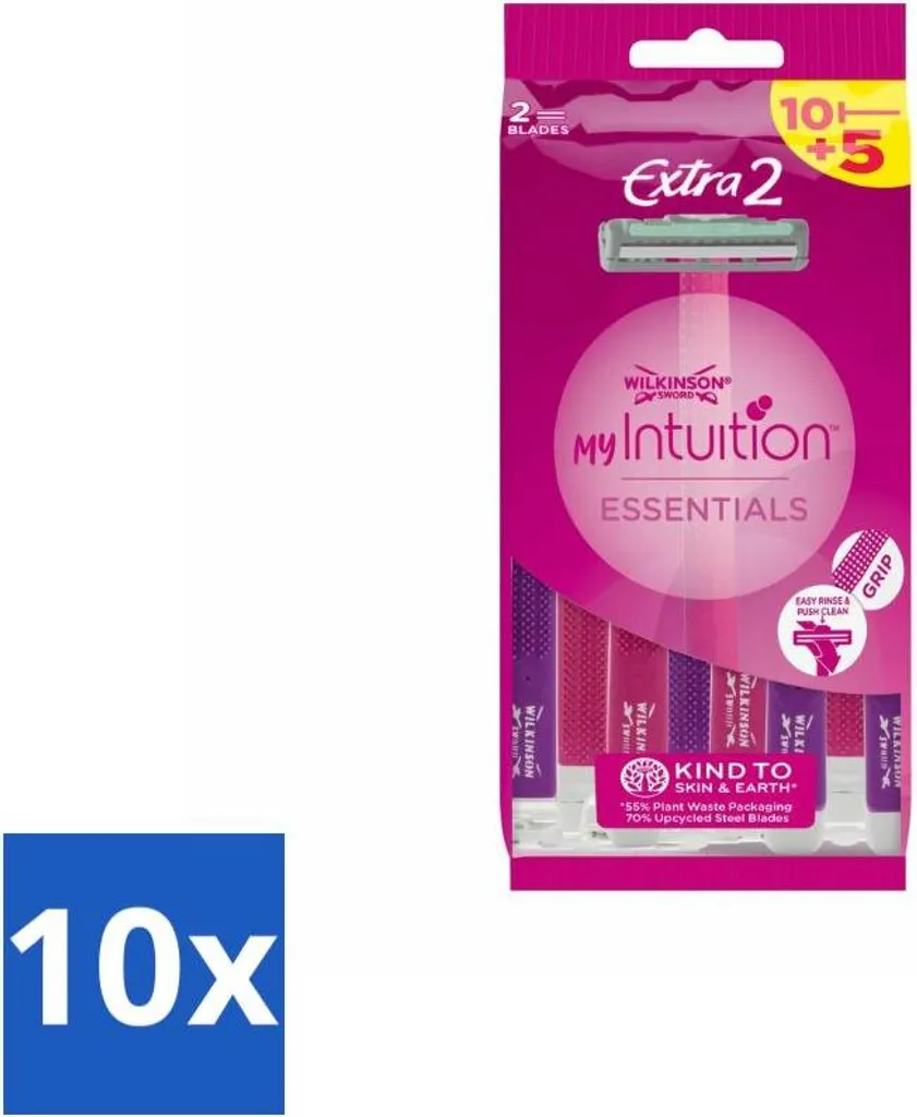 Wilkinson Extra 2 Beauty 10 pz: Il Miglior Rapporto Qualità-Prezzo Online