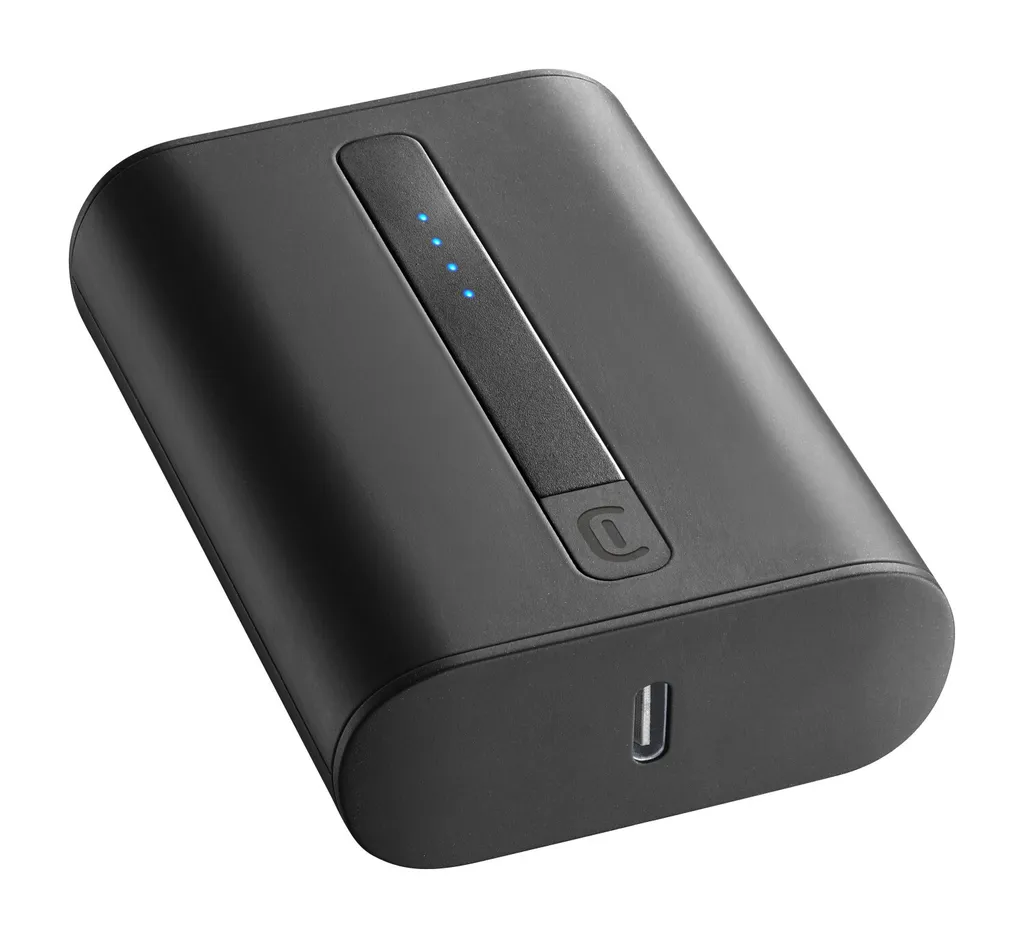 Cellularline Thunder 10000 mAh Chargeur Portable Voyage Format Compact