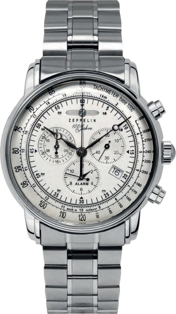 Zegarek męski ZEPPELIN 7680MB-1 stalowy klasyczny Zdjęcie produktu 