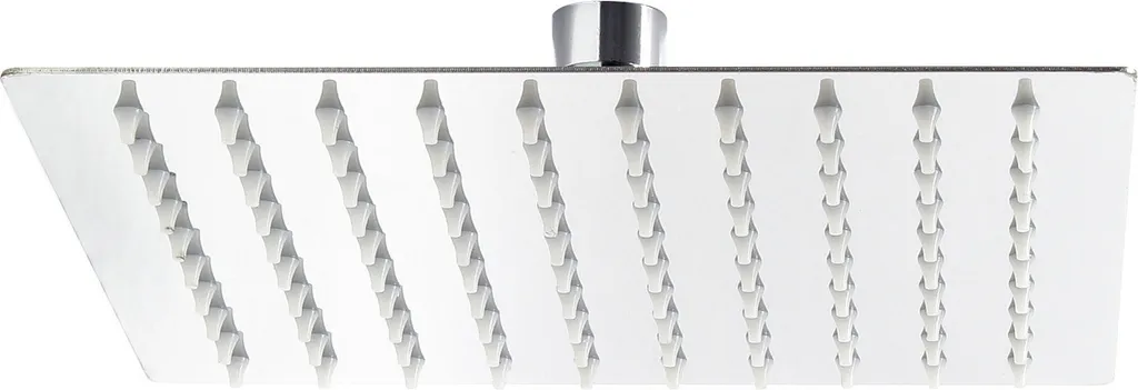 Wiltec soffione doccia a pioggia quadrato 40x40cm in acciaio inox soffione doccia Rainshower
