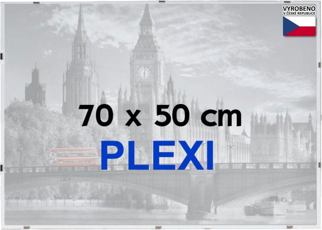 BFHM Cornice per puzzle Euroclip, 70 × 50 cm, plexiglass Immagine del prodotto 