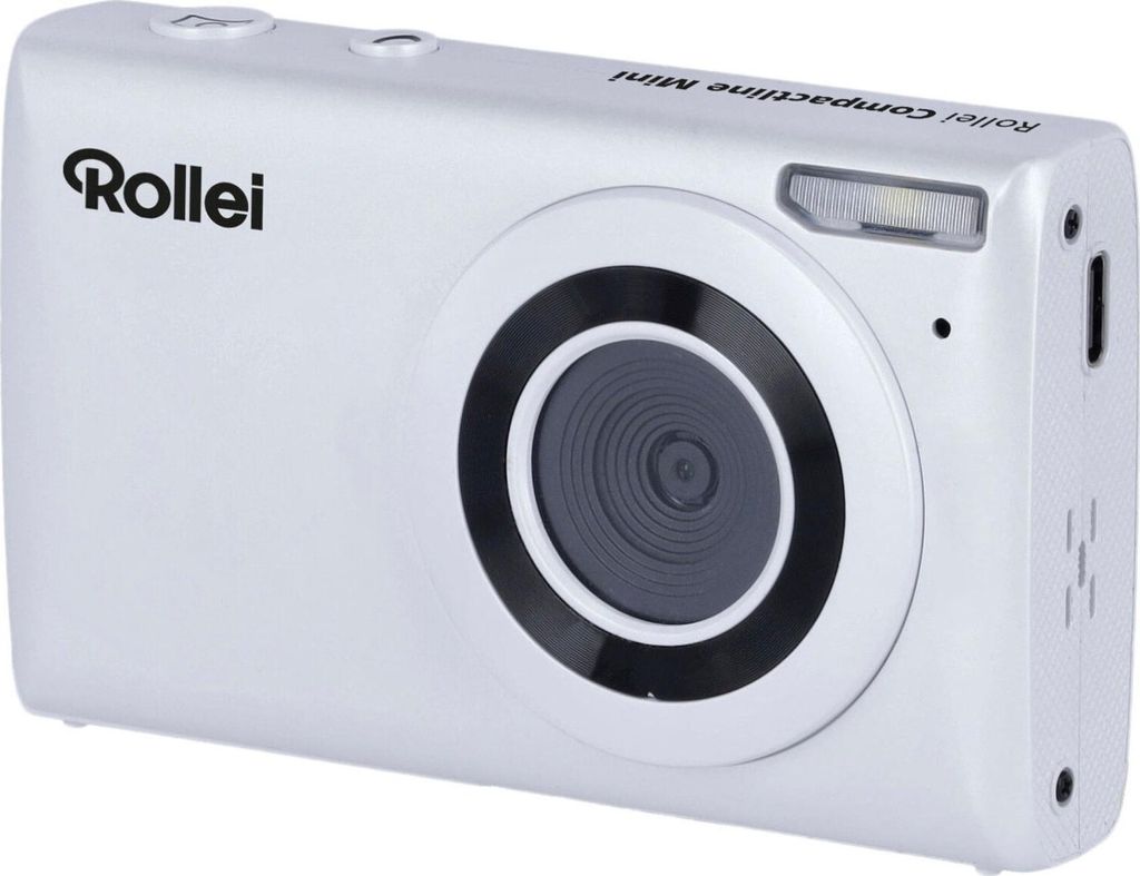 Rollei Compactline Mini digikamera, valkoinen Produktbild 