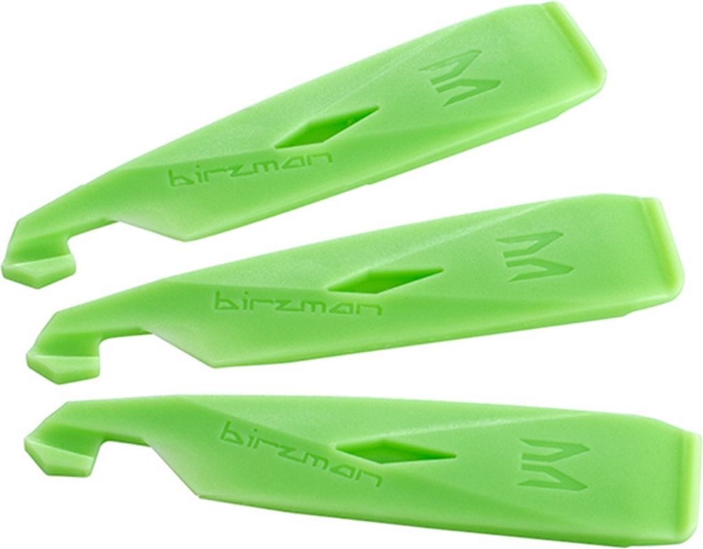 Birzman Tire lever set, hardenedABS, 3 pcs/set, green green
