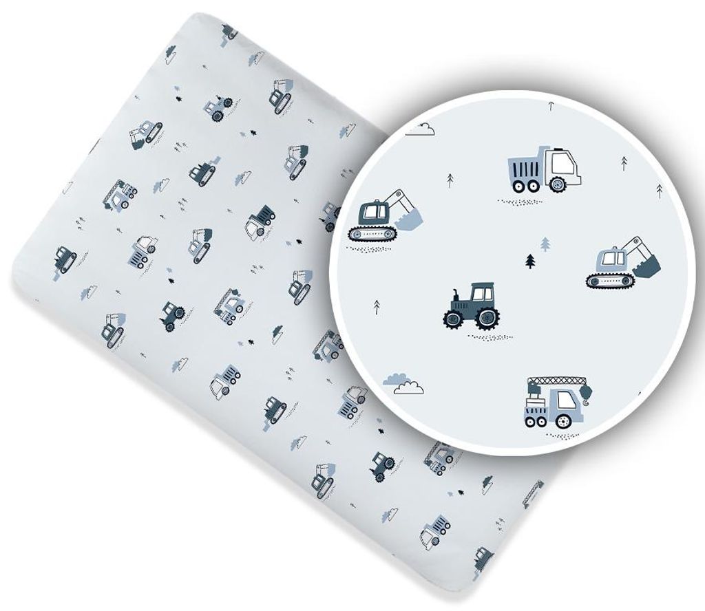 Lenzuolo con Angoli per Lettino 80 × 160 cm – 100% Cotone, Immagine del prodotto 