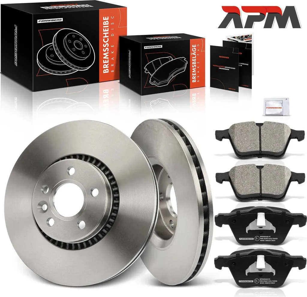 Jeu de Disques et Plaquettes de Frein Avant KIA Carnival III 2006-2014