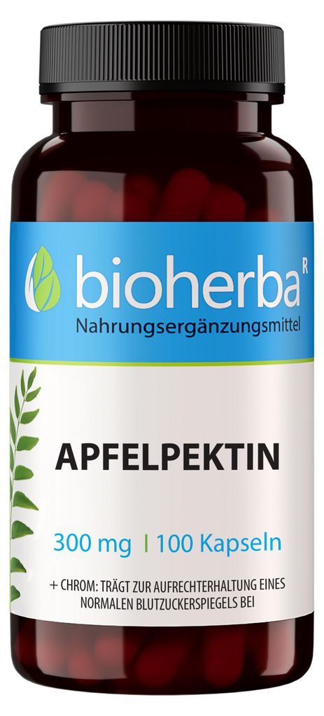 Bioherba Apfelpektin 300 mg 100 Kapseln Produktbild 