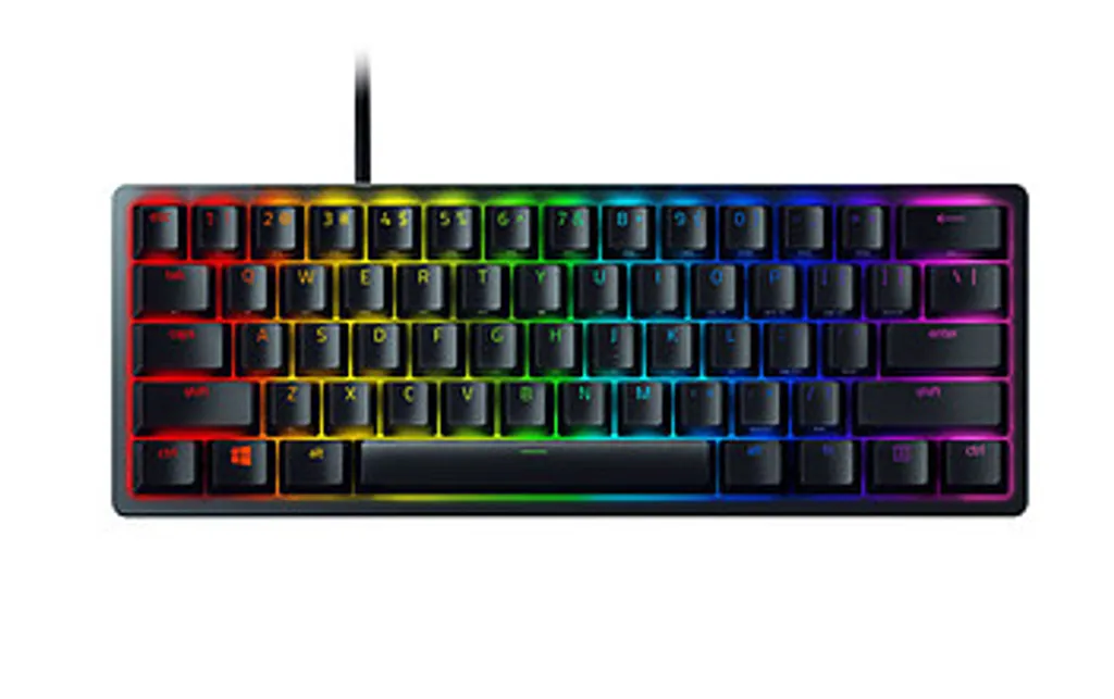 Razer Huntsman Mini Rouge - Clavier Gaming Optique 60% Format Compact