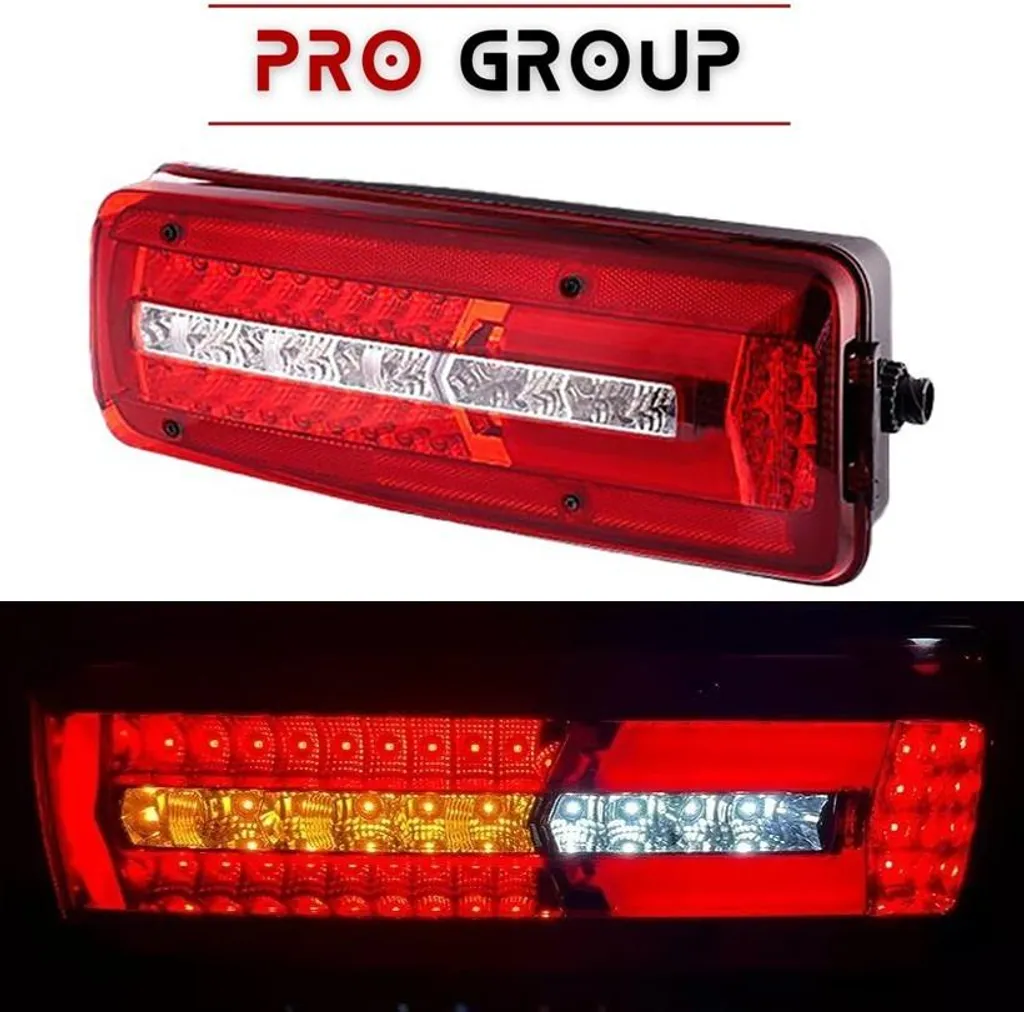 Feu Arrière LED 24V Anti-Erreur pour Camion MAN TGX TGS Gauche 1x