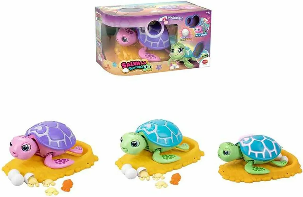 Animal de Compagnie Interactif Tortue Bizak - Peluche Robotisée Enfant