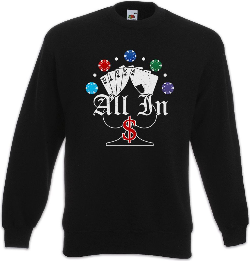 Urban Backwoods Poker Spades All In, Sweatshirt, Farbe: Produktbild 