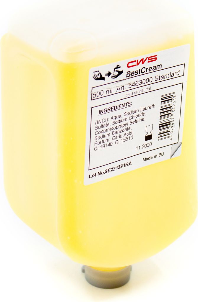 12x CWS 137002204 Sapone liquido BestCream fragranza agrumi Immagine del prodotto 
