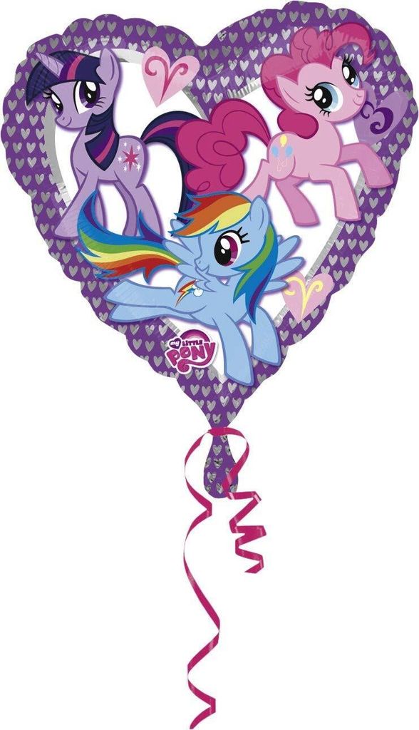 Amscan Folienballon Little Pony Herz 0 0 STK