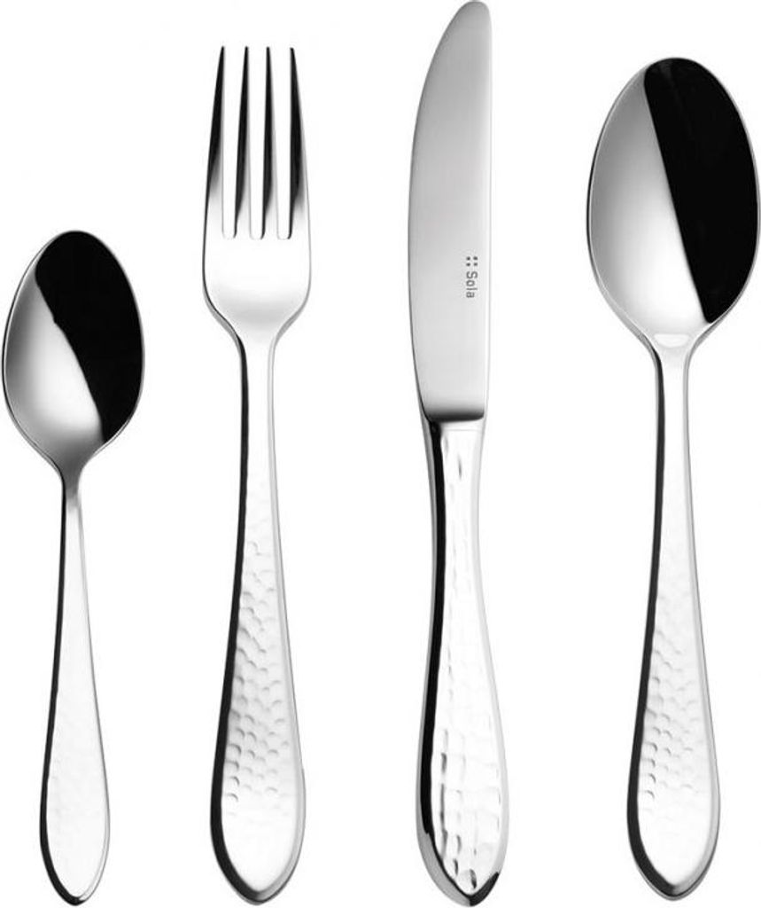 Ménagère 6 personnes en inox 24 pièces Queen Image du produit 
