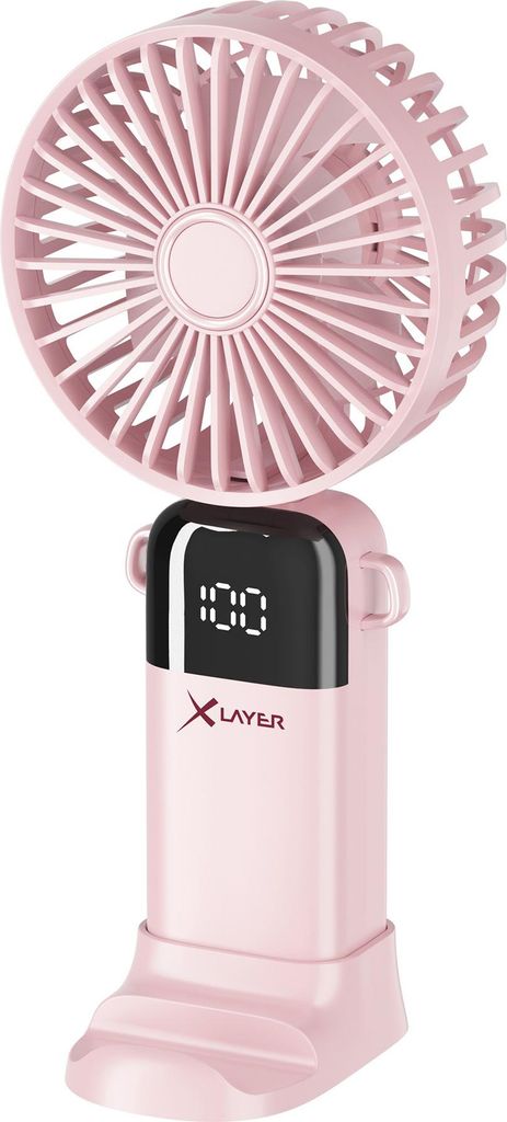 Cichy przenośny wentylator XLayer, 5 poziomów prędkości, Zdjęcie produktu 